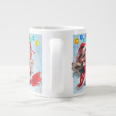 Mermaid Christmas Jumbo-Tasse (Rückseite)