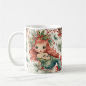 Mermaid Christmas Kaffeetasse (Links)