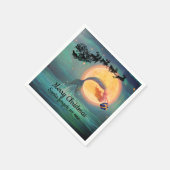 Mermaid Christmas Napkins Serviette (Ecke)