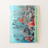 Mermaid Christmas Puzzle (Vertikal)