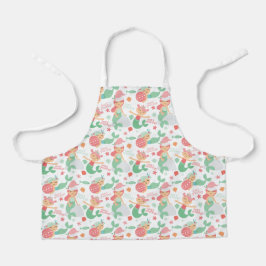 Mermaid Christmas Schürze