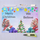 Mermaid Christmas Seidenpapier (Handwerk)