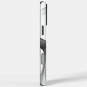 Mermaid Chrome Schwanz | Silber-Imitate schimmern  Case-Mate iPhone Hülle (Rückseite / Rechts)