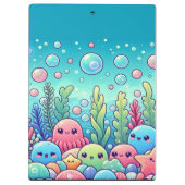 Mermaid clipboard klemmbrett (Rückseite)