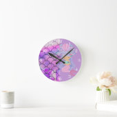Mermaid Clock Runde Wanduhr (Zuhause)