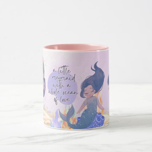 Mermaid Coffee Tasse (Zentrum)