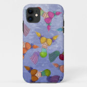 Mermaid Collage Case-Mate iPhone Hülle (Rückseite)
