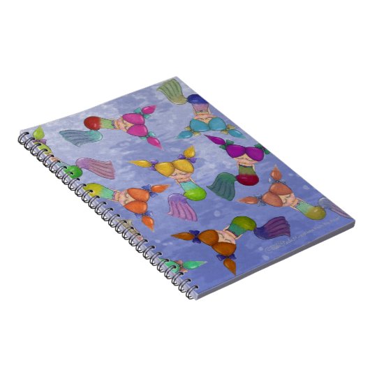 Mermaid Collage Notizblock (Rechte Seite)