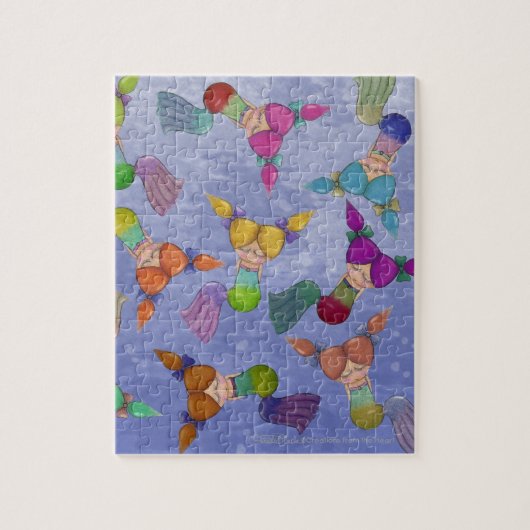 Mermaid Collage Puzzle (Vertikal)