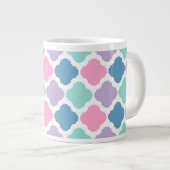 Mermaid Colors Rainbow Jumbo-Tasse (Vorderseite Rechts)