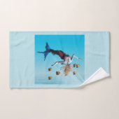 Mermaid Coral Vision Badhandtuch Set (Handtuch)