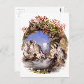 Mermaid Cove Postkarte (Vorne/Hinten)