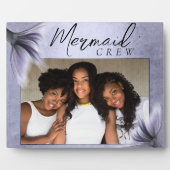 Mermaid-Crew | Lavender Lila Chic Friends Foto Fotoplatte (Vorderseite)