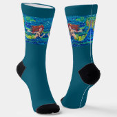 Mermaid Crew Socks Socken (Gewinkelt)