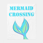 Mermaid Crossing Fleecedecke (Vorderseite)