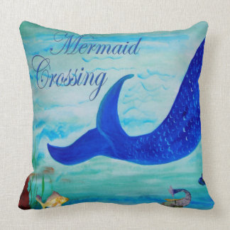 Mermaid Crossing-Kissen Kissen