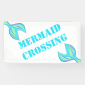 Mermaid Crossing Party Banner (Horizontal)