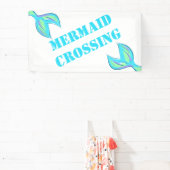 Mermaid Crossing Party Banner (InSitu)
