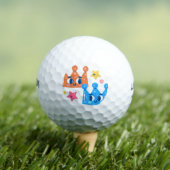 Mermaid Crown Golfball (Insitu T-Shirt)