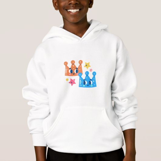 Mermaid Crown Hoodie (Vorderseite)