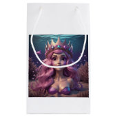 Mermaid Crown Kleine Geschenktüte (Rückseite)