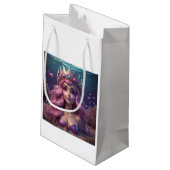 Mermaid Crown Kleine Geschenktüte (Rückseite Schrägansicht)