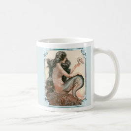 Mermaid Cup Vintag 20er Jahre Französischer Shoe/B Kaffeetasse