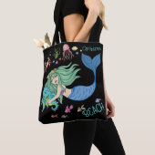 Mermaid Custom Beach Tasche (Von Nahem)