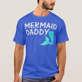 Mermaid Daddy Shirt Men Merdad Geschenk