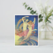 Mermaid Dance von Dorothy Lathrop Postkarte (Stehend Vorderseite)