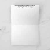 Mermaid Dankeskarte (Innenseite)