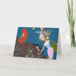 Mermaid Dankeskarte