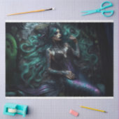 Mermaid Darkness Tissue Paper Seidenpapier (Basteln)