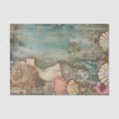 MERMAID DECOUPAGE TISSUPAPIER SEIDENPAPIER (Vorderseite)