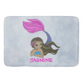 Mermaid Design Badematte (Vorderseite)