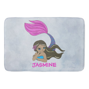Mermaid Design Badematte