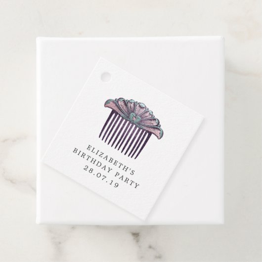 Mermaid Diamond Lace Geschenkanhänger (Beispiel)