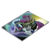 Mermaid & Dolphin~ notebook Notizblock (Linke Seite)