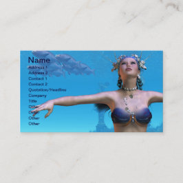 Mermaid Dream Business Card Visitenkarte