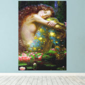 Mermaid Dream Leinwanddruck (Insitu (Holzboden))
