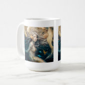 Mermaid Dreams Classic Tasse, 15 oz Kaffeetasse (Vorderseite Links)