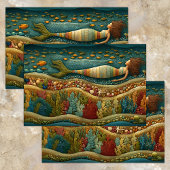 MERMAID DREAMS DECOUPAGE TISSUPAPIER SEIDENPAPIER