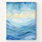 Mermaid Dreams for girls Sketchbook Notizblock (Rückseite)