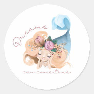 Mermaid Dreams kann wahre Sticker werden