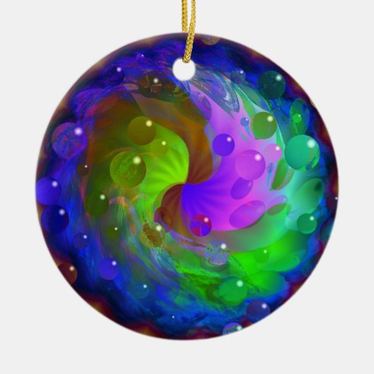 Mermaid Dreams Keramikornament (Vorne)