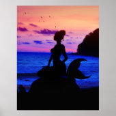 Mermaid Dreams Print Poster (Vorne)