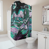 Mermaid Duschvorhang (Beispiel)