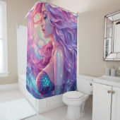 Mermaid Duschvorhang (Beispiel)