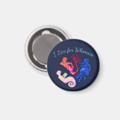 Mermaid Enthusiasten Magnet (Vorderseite/Rückseite)