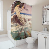 "Mermaid Fairy Art" von Alice B Woodward Duschvorhang (Beispiel)